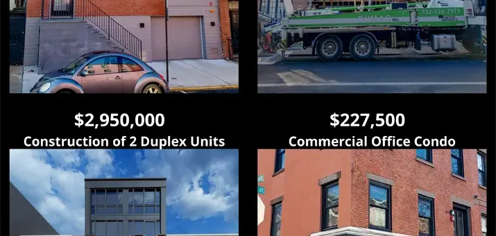 Multiple Commercial Real Estate loans                                      Hoboken, New Jersey